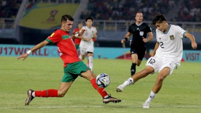 Maroko kalahkan Indonesia di laga Grup A Piala Dunia U17. Peluang Indonesia ke Bbbak 16 Besar semakin sulit