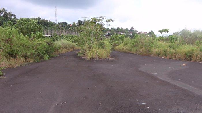 Kondisi eks Pacuan Kuda Ranomuut, Kecamatan Paal Dua, Manado, Sulawesi Utara, Senin (27/5/2024).