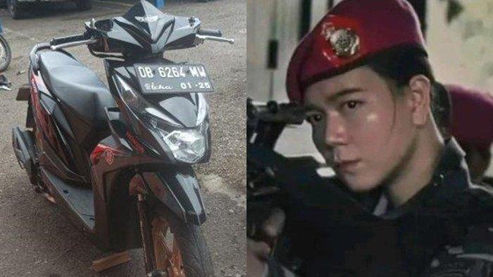 Kronologi kecelakaan yang mengakibatkan anggota TNI Serda Hasy Kaunang meninggal di Kelurahan Sagerat, Kecamatan Matuari, Bitung, Sulut.