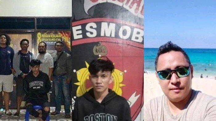 PEMBUNUHAN DI BITUNG: (foto kiri dan tengah) Pelaku pembunuhan saat bersama tim Resmob Polres Bitung dan Tim Tarsius di Girian, Bitung, Sulawesi Utara, Kamis (6/3/2025). (foto kanan) Sosok korban bernama Billy Wowor. Kini terungkap kronologi dan motif pembunuhan di Bitung.