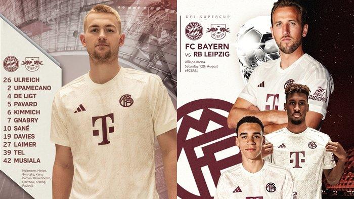Laga Bayern Munchen vs RB Leipzig ini akan dimainkan di Allianz Arena Minggu (13/8/2023) dinihari WIB dan bisa menjadi ajang debut bagi Harry Kane.