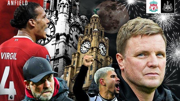 Laga Liverpool vs Newcastle United di Liga Inggris, Selasa 1 Januari 2024.