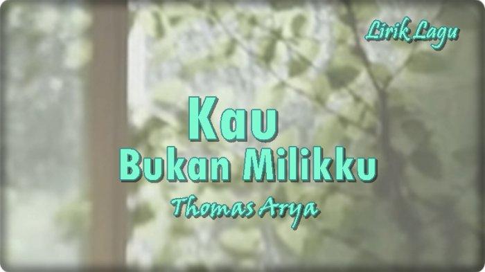 Lirik Lagu Kau Bukan Milikku Aprilian Kau Telah Berdua Dengan