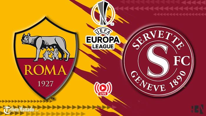 Live streaming AS Roma vs Servette di Liga Eropa, Jumat (6/10/2023) pukul 02.00 WIB