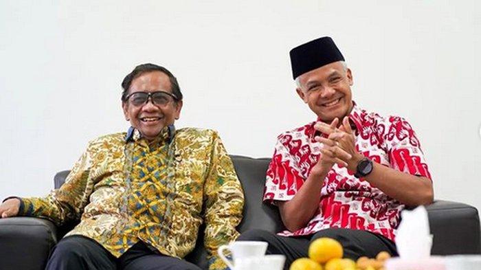 Mahfud MD dan Ganjar Pranowo