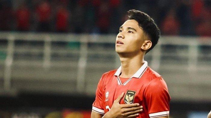 Marselino Ferdinan saat bermain untuk timnas Indonesia.