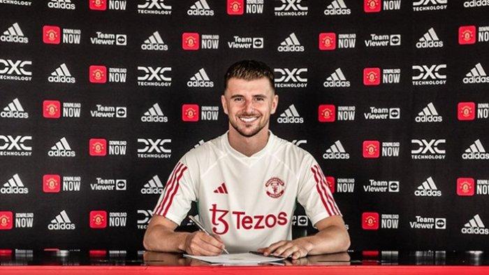 Mason Mount jadi pemain Manchester United. Tandatangani kontrak berdurasi lima tahun atau sampai 2028.
