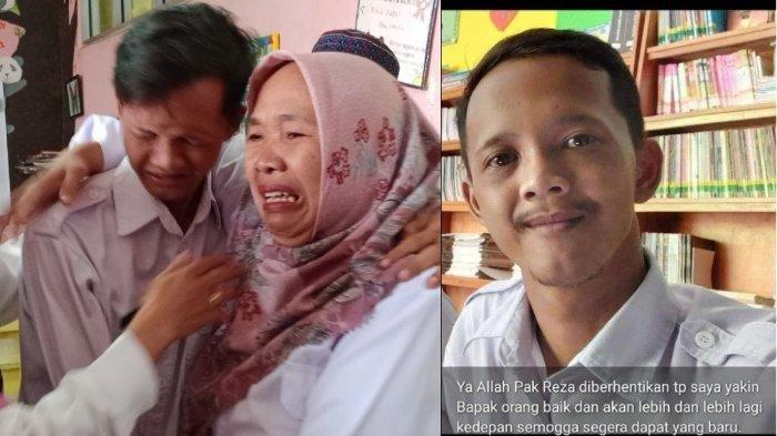 Mohamad Reza Ernanda seorang guru honorer asal Kota Bogor.