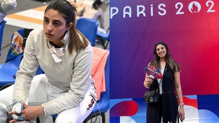 Sosok Nada Hafez, Atlet Anggar dari Mesir yang Bertanding di Olimpiade Paris 2024 dalam Kondisi Hamil 7 Bulan.
