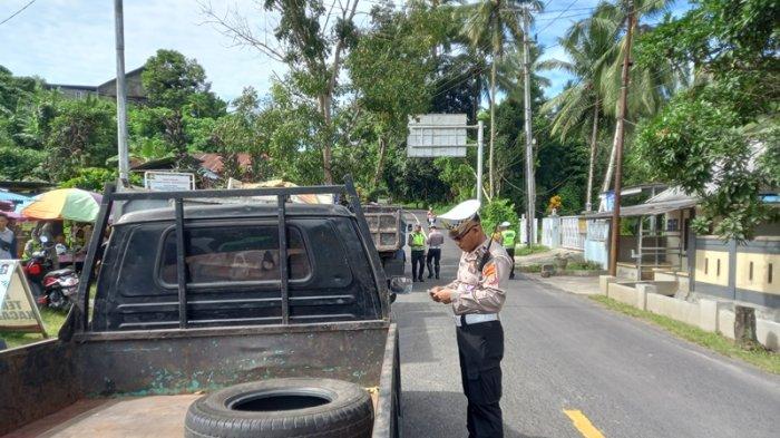 Operasi Patuh Samrat 2023 di Minut, Sulawesi Utara, Selasa (18/7/2023).