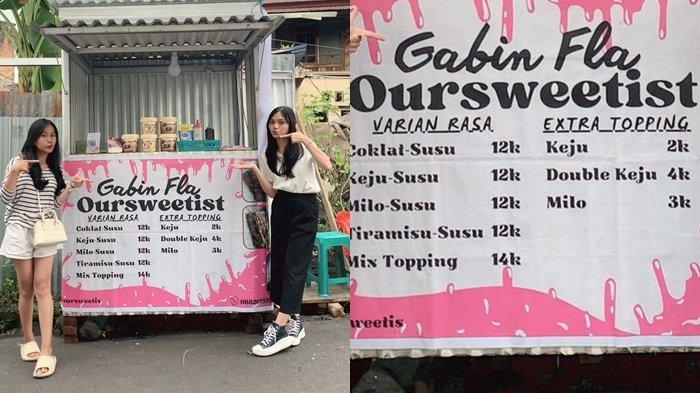 Oursweetist Gabin Fla dari Jessica dan Kasih yang lagi hits di Manado.