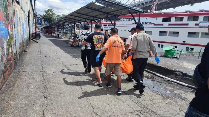 PENEMUAN MAYAT - Penemuan mayat di Pelabuhan Manado, Sulawesi Utara Senin, 31 Maret 2025.