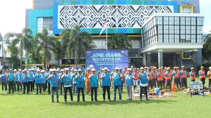 Apel Siaga Kelistrikan Nataru yang dilaksanakan di kantor PLN UID Suluttenggo, Senin (16/12).