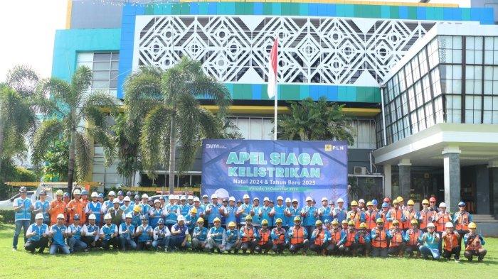 Apel Siaga Kelistrikan Nataru yang dilaksanakan di kantor PLN UID Suluttenggo, Senin (16/12).