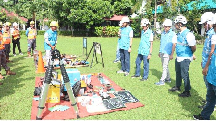 Apel Siaga Kelistrikan Nataru yang dilaksanakan di kantor PLN UID Suluttenggo, Senin (16/12).