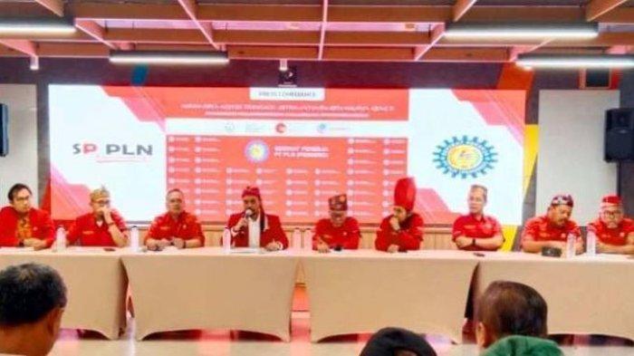 Press Conference Pengurus SP PLN terkait aksi penolakan Power Wheeling