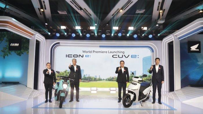 AHM Luncurkan 2 Motor Listrik Sekaligus, Honda ICON e: dan CUV e ...