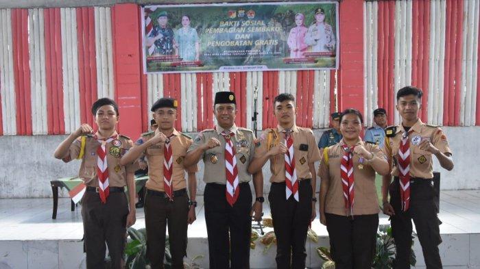 Pangdam XIII/Merdeka Pimpin Upacara Pembukaan Perkemahan Pramuka Saka Wira Kartika Terpusat Tingkat Kodam XIII/Merdeka TA 2024