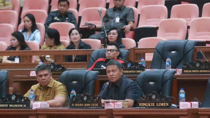 Paripurna LKPJ Gubernur Sulut tahun 2023.