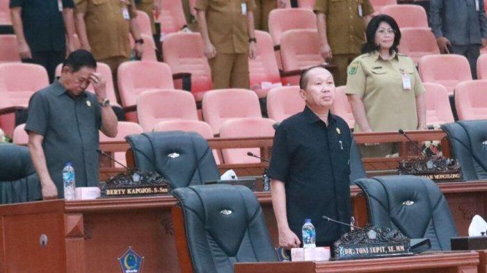 Paripurna LKPJ Gubernur Sulut tahun 2023.