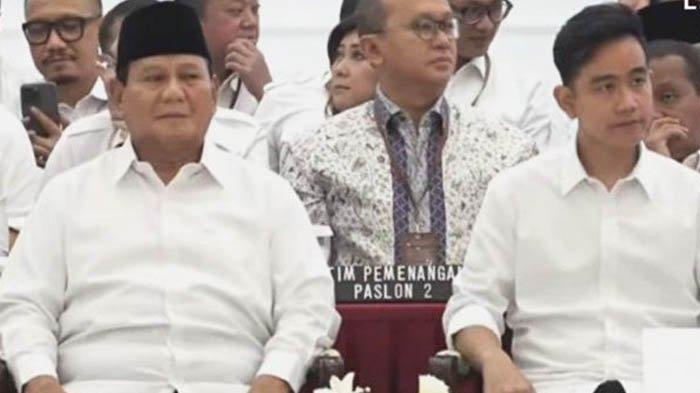 Pasangan Prabowo Subianto dan Gibran Rakabumi Raka secara resmi ditetapkan sebagai Presiden dan Wakil Presiden Indonesia terpilih oleh KPU.