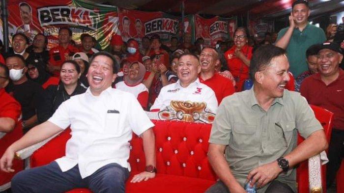 Pasangan calon Gubernur dan Wakil Gubernur Steven Kandouw - Letjen TNI (Purn) Alfred Denny Tuejeh (SK ADT)