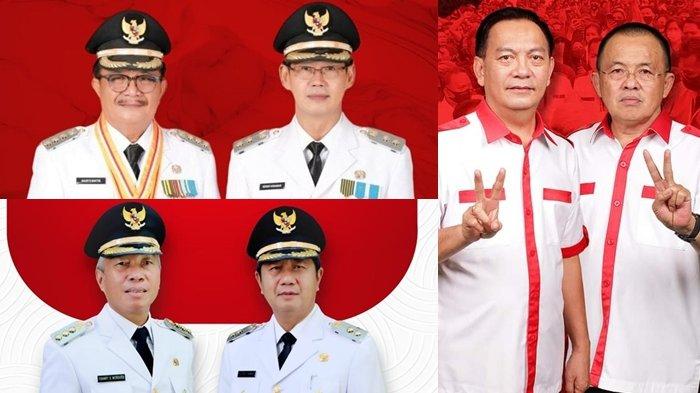 Tiga Pasangan kepala daerah yang dulu menang di Pilkada Serentak kini kans pecah kongsi di Pilkada 2024.