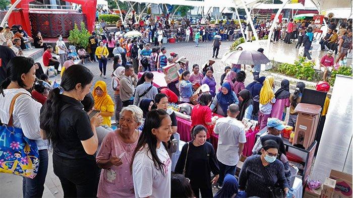 Pasar Murah di TKB Manado Pagi Ini Jumat 29 Desember 2023.