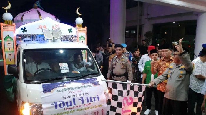 250 Mobil Ikuti Pawai Takbiran Nanti Malam di Manado Sulawesi Utara