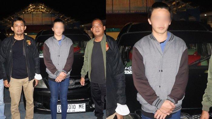 PENCURI MOBIL - Pelaku pencurian mobil di Tondano diamankan Satreskrim Polres Minahasa, Jumat (14/2/2025).  Penangkapan pelaku berawal dari rekaman CCTV.