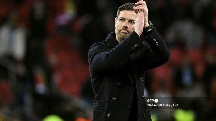 Pelatih Bayer Leverkusen Xabi Alonso.