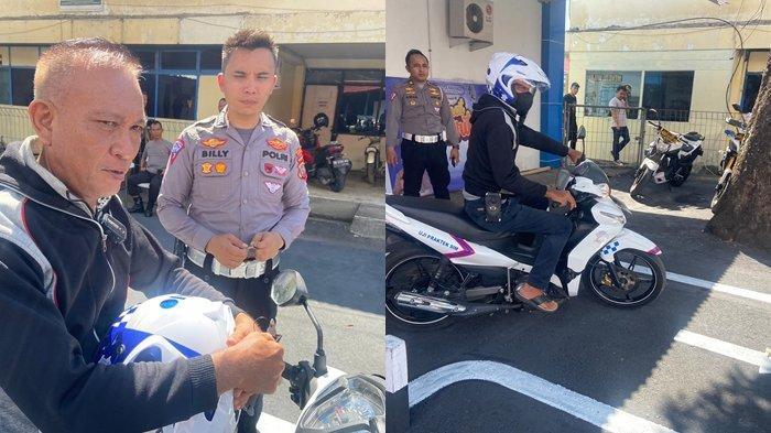 Denny Rorimpanday Pemohon SIM Roda 2 di Manado