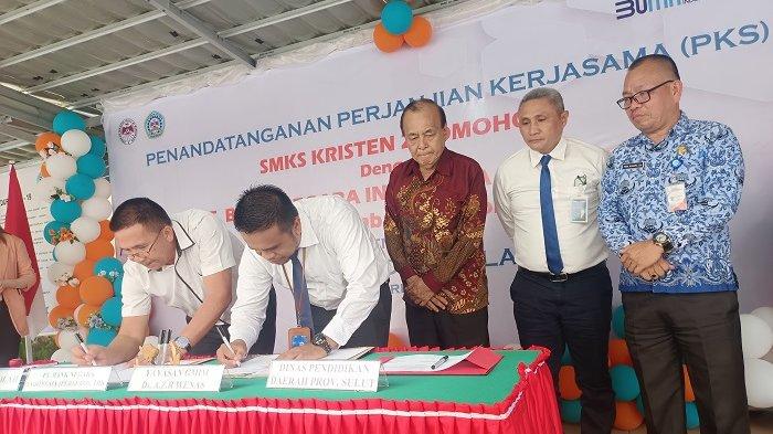 Outlet BNI Agen 46 Jadi Sarana Siswa SMK Kristen 2 Tomohon untuk ...