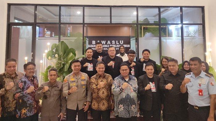 Peresmian kantor Bawaslu Sulawesi Utara yang baru di Jalan Sam Ratulangi Manado, Kamis (13/6/2024). 