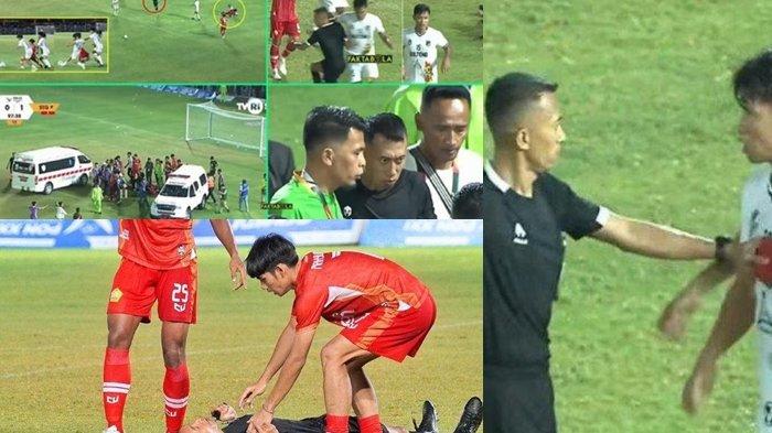 Pertandingan Aceh vs Sulteng di PON 2024. Kejanggalan terlihat saat wasit diganti sebelum pertandingan dimulai.