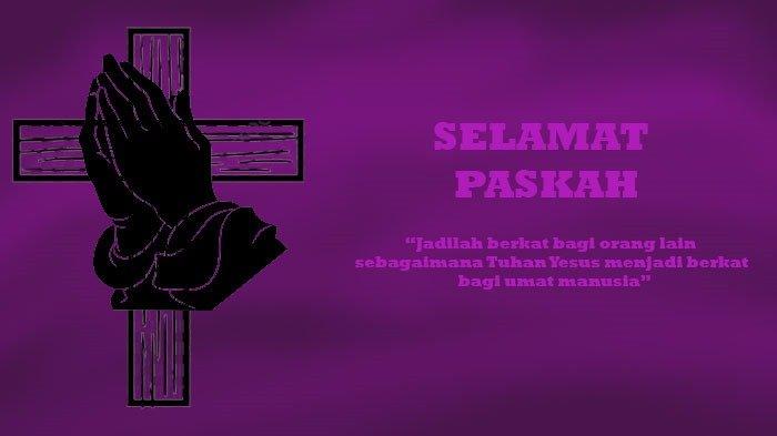 Poster Gambar Ucapan Paskah 2024/Mahasiswi Magang Politeknik Negeri Manado/Putri Meisandhy Gau