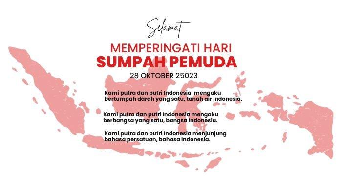 Poster Hari Sumpah Pemuda 2023