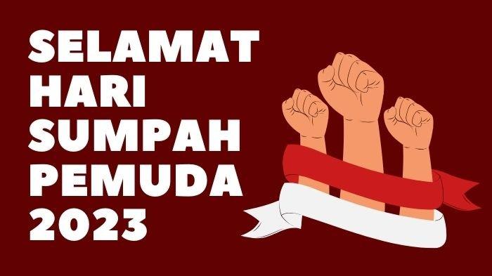 Poster Hari Sumpah Pemuda 2023