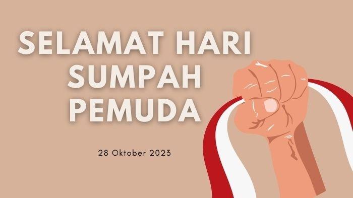 Poster Hari Sumpah Pemuda 2023