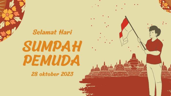 Poster Hari Sumpah Pemuda 2023