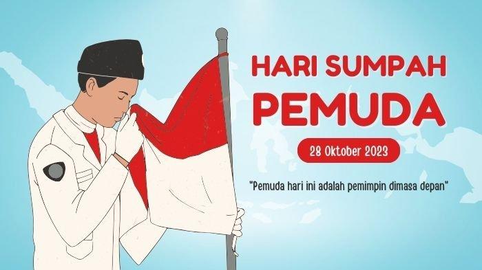 Poster Hari Sumpah Pemuda 2023