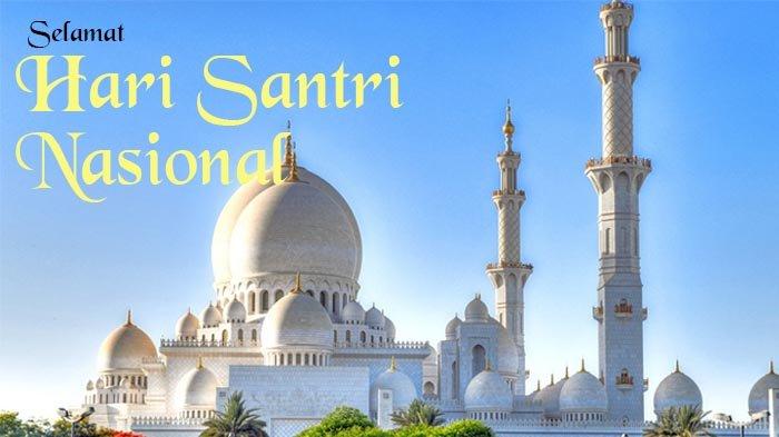 Poster Selamat Hari Santri Nasional (HSN) 2023.
