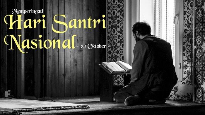 Poster Selamat Hari Santri Nasional (HSN) 2023.