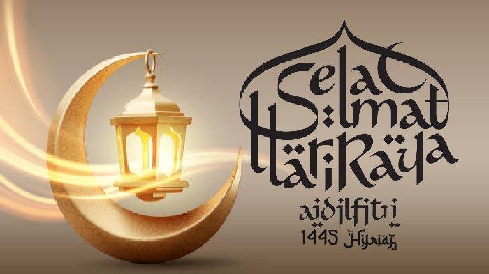 Poster Selamat Idul Fitri 2024