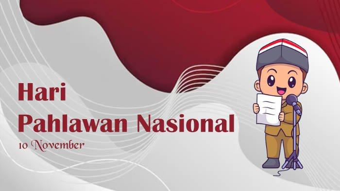 Poster Ucapan Selamat Hari Pahlawan 2023.