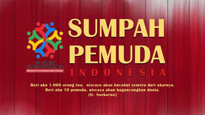 Poster Ucapan Selamat Hari Sumpah Pemuda 2023.