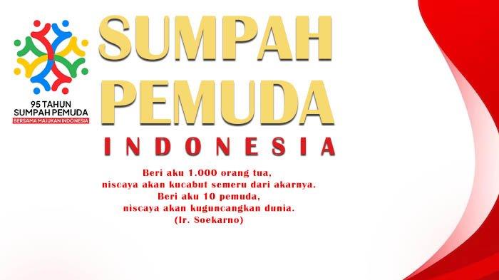 Poster Ucapan Selamat Hari Sumpah Pemuda 2023.