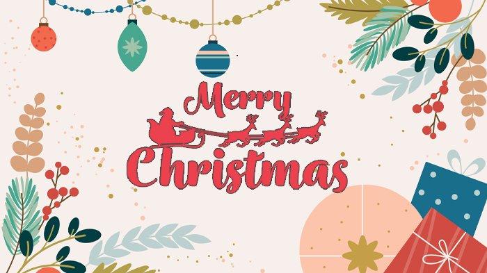 Poster Ucapan Selamat Natal 2023 dan Tahun Baru 2024