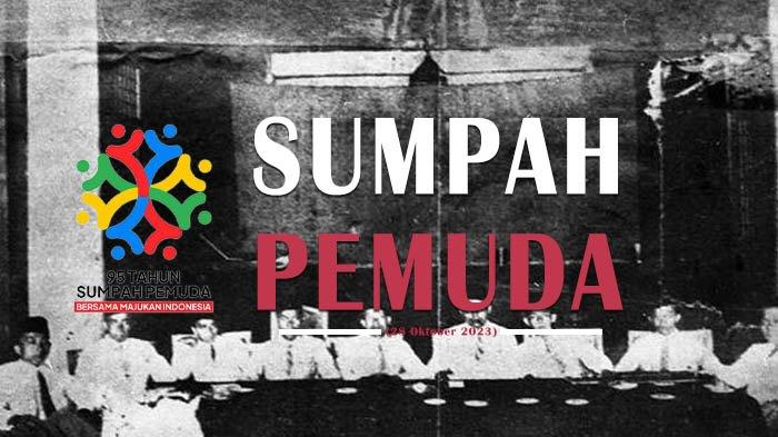 Poster ucapan Selamat Hari Sumpah Pemuda 2023.