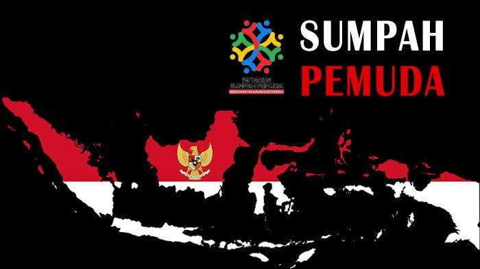 Poster ucapan selamat Hari Sumpah Pemuda 2023.